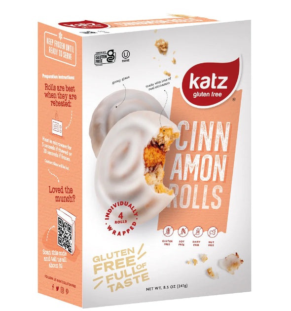 Katz Gluten Free Cinnamon Rolls Zoi Medicinals