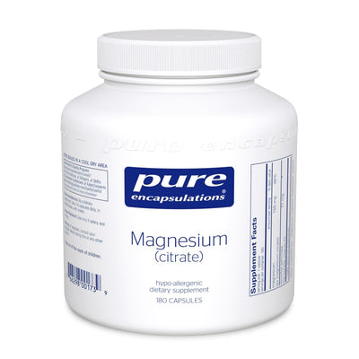 Magnesium (citrate) 180 Capsules