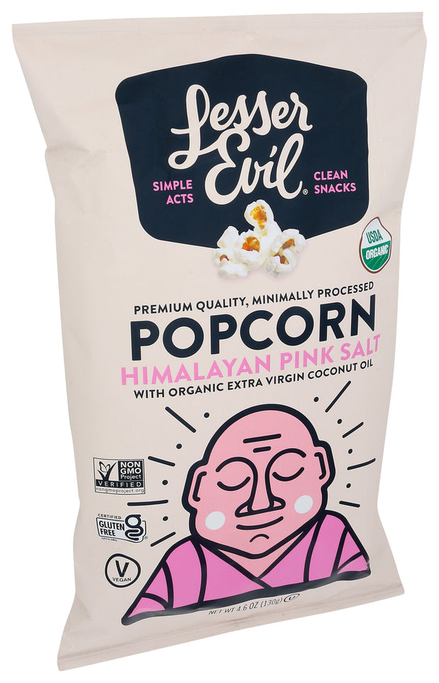 Lesser Evil Snack Pack Himalayan Pink Salt