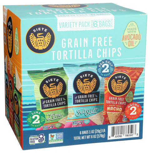 Mini Siete Sea Salt Tortilla Chips