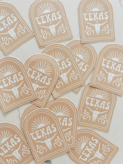 Maddon and Co - Texas Sticker - Sand