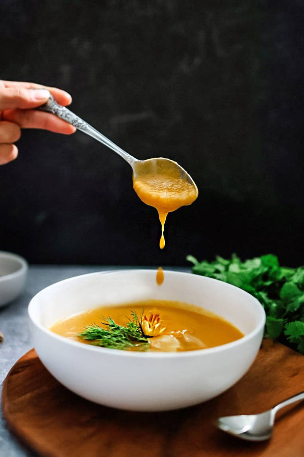 Carrot Ginger Dill Soup -16 Oz Vegan & GF: 16oz