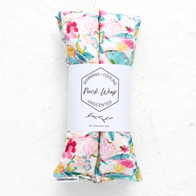 SaidoniaEco - Neck and Body Heating Rice Pack - Spring Florals