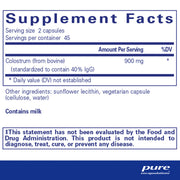 Colostrum 40% IgG 90s