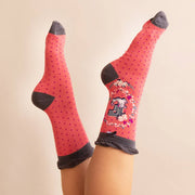 Powder Design inc - A-Z Alphabet Monogram Letter Ankle Socks