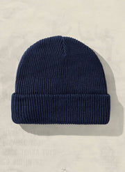 Hemp Slacker Beanie (+8 Colors)- Charcoal/Navy