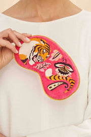 Powder Design inc - Luxury Lavender Velvet Eye Mask - Thrill of the Tiger