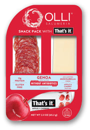 Olli Salumeria Americana - Olli That's It Genoa & Cherry Snack Pack
