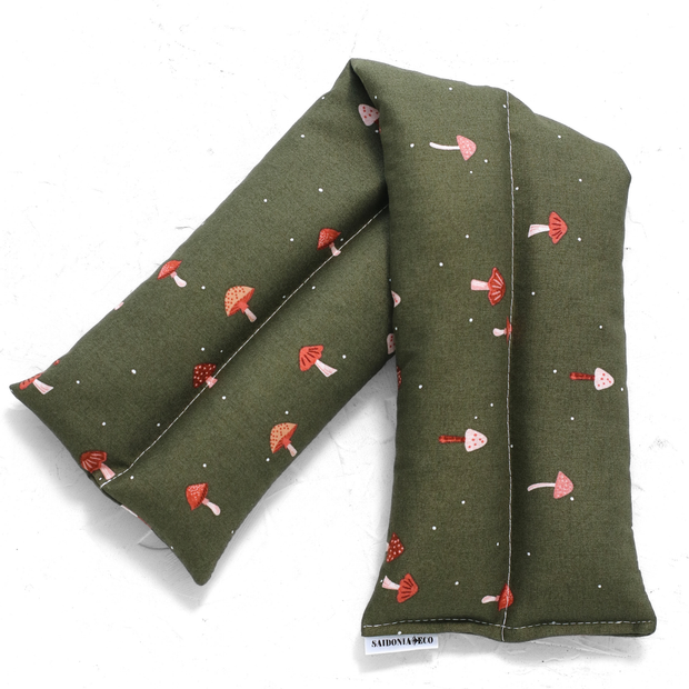 SaidoniaEco - Neck and Body Heating Pad - Mushrooms
