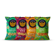 Siete Foods - Flavor Mix Pack Kettle Cooked Potato Chips 5.5oz - 24 bags