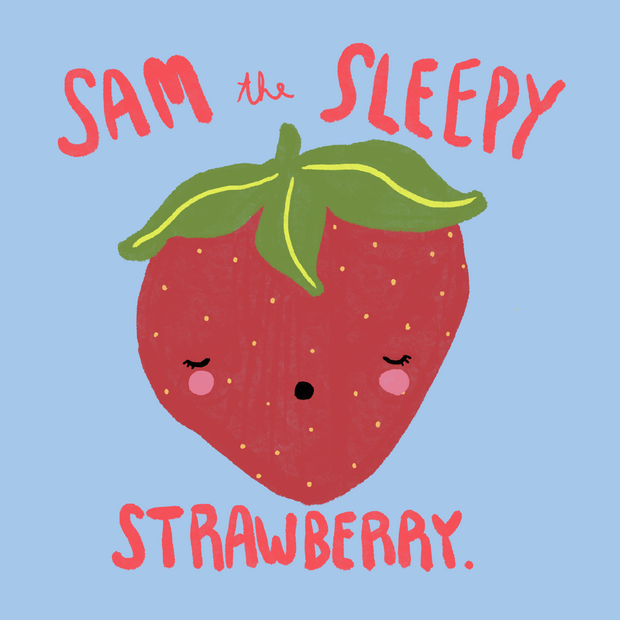 Heron Hill Stitch Co - Sam the Sleepy Strawberry - DIY Craft Kit