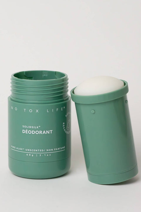 No Tox Life - SOLIDSILK® Deodorant (Pure Aloe) Refillable