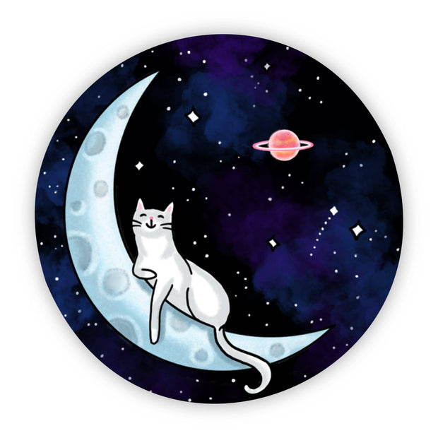 Big Moods - Space Cat Sticker