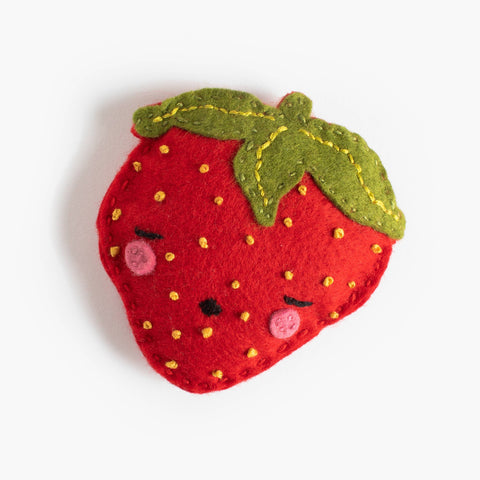 Heron Hill Stitch Co - Sam the Sleepy Strawberry - DIY Craft Kit