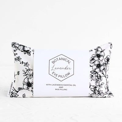 SaidoniaEco - Lavender and Rice Relaxation Eye Mask Pillow - Pure Cotton