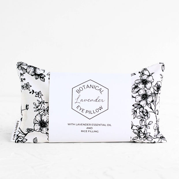 SaidoniaEco - Lavender and Rice Relaxation Eye Mask Pillow - Pure Cotton