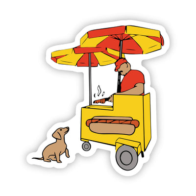 Big Moods - NY Hot Dog Stand Sticker