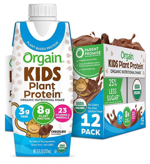 Orgain Kids Plant Protein Shake/ Chocolate