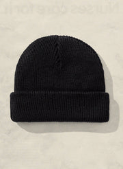 Hemp Slacker Beanie (+8 Colors)- Charcoal/Navy