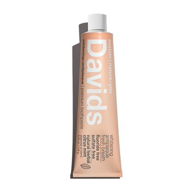 Davids Natural Toothpaste - Davids premium toothpaste  /  herbal citrus peppermint