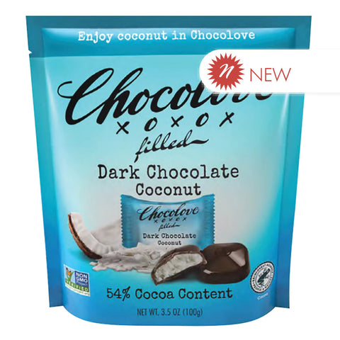 Chocolove Filled Dark Chocolate Coconut