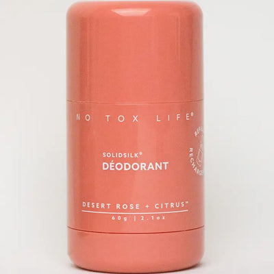 No Tox Life - SOLIDSILK™ Deodorant (Desert Rose & Citrus) Refillable