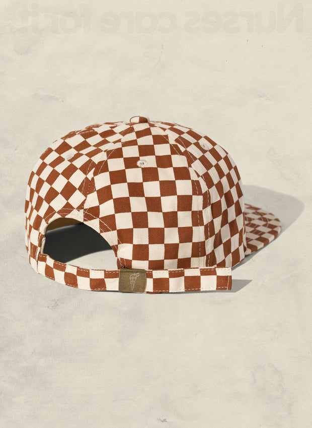 Weld Mfg. - Checkerboard Field Trip Hat (+5 colors): Rust