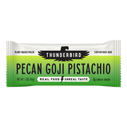 Thunderbird Real Food Bars - Pecan Goji Pistachio - Box of 12 Bars