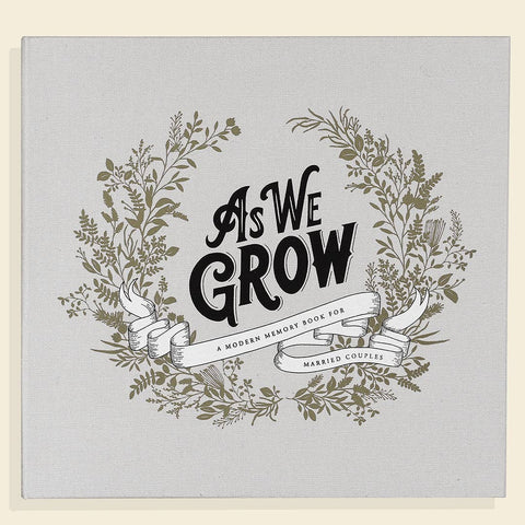 Paige Tate & Co. - As We Grow: Memory Book for Couples (married (Wedding)