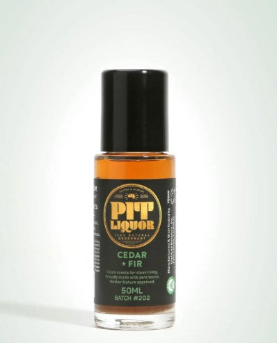 Pit Liquor Deodorant - 50mL Roller Bottle + Refill