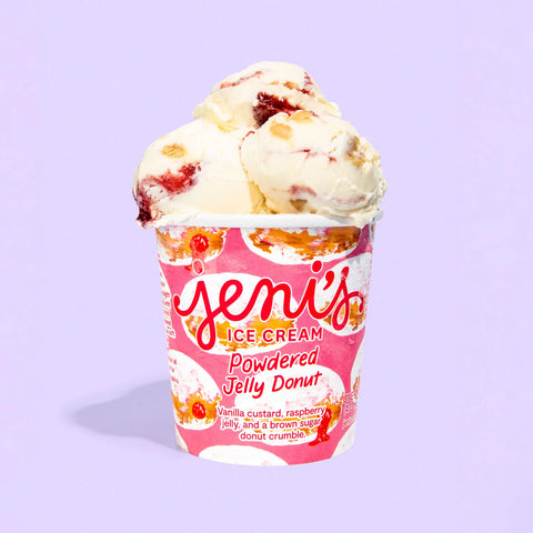Jeni's Ice Cream-Powdered Jelly Donut