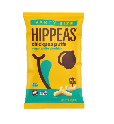Hippeas - Party Size Chickpea puffs vegan white cheddar