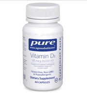 Pure Encapsulations - Vitamin D3 125mcg (5,000 IU)