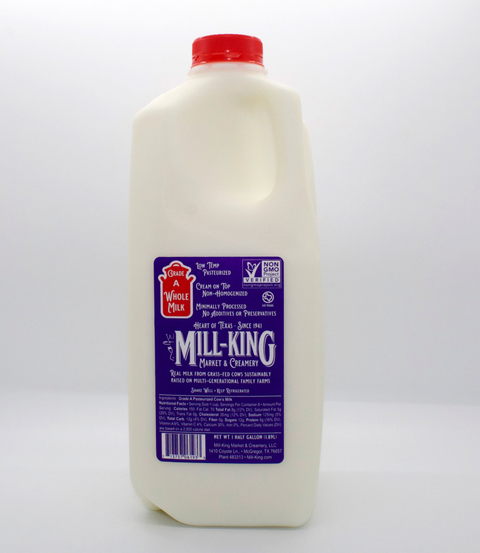 Mill-King - Whole Milk Half Gallon