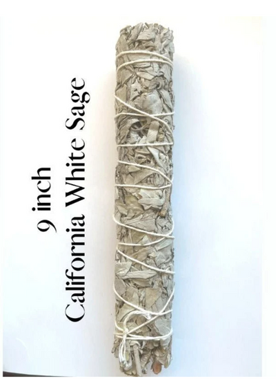 White Sage Smudge Stick 9"