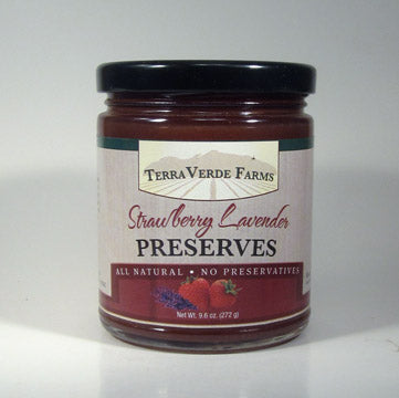 Terra Verde Foods Strawberry Lavender Preserves