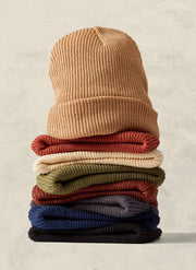 Hemp Slacker Beanie (+8 Colors): Cactus