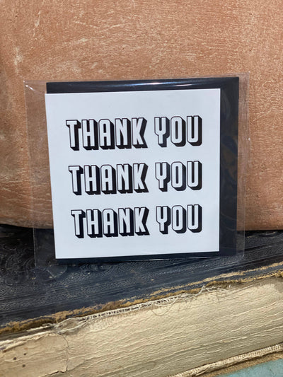 Crooked Halo - Mini Card Thank You