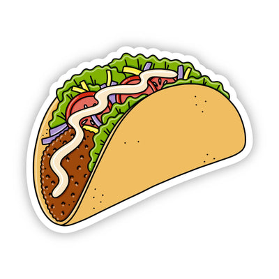 Big Moods - Taco Sticker