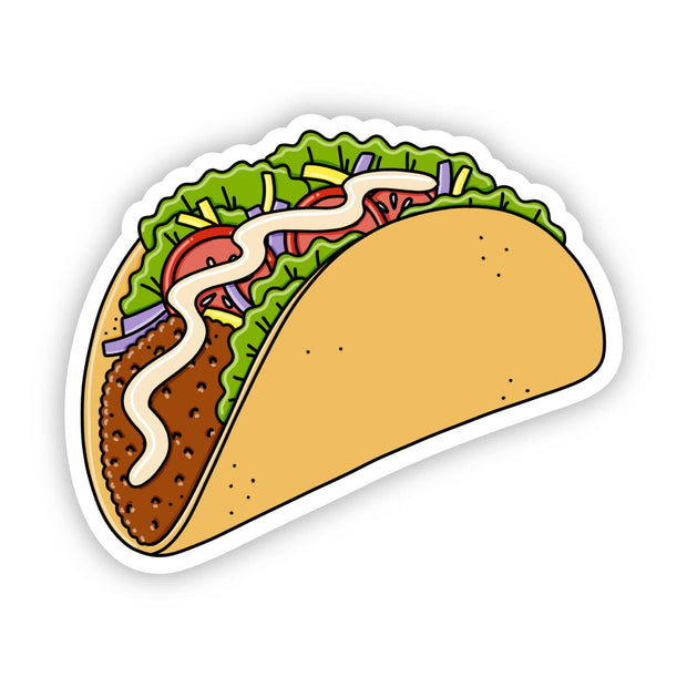 Big Moods - Taco Sticker