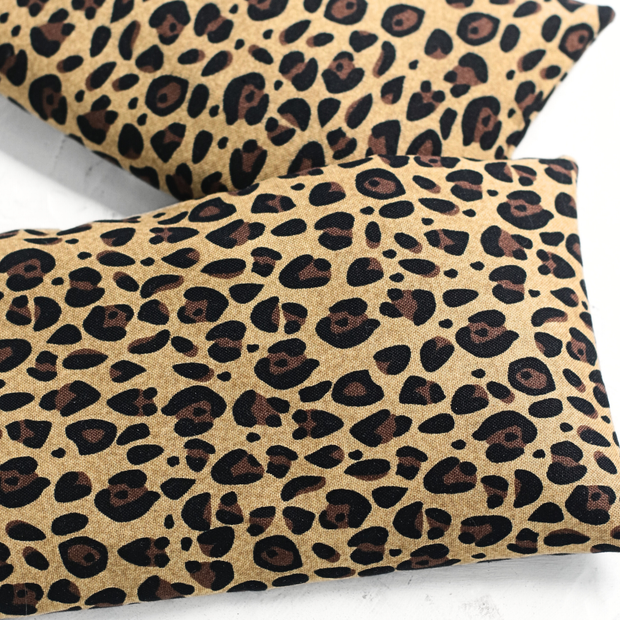 SaidoniaEco - Boho Lavender Eye Pillow - Cheetah Print