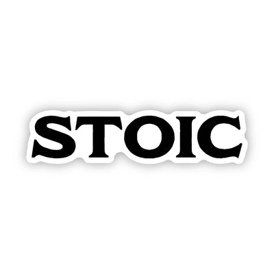 Big Moods - Stoic Philosophy Text Sticker