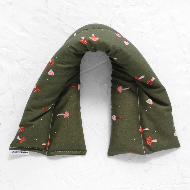 SaidoniaEco - Neck and Body Heating Pad - Mushrooms
