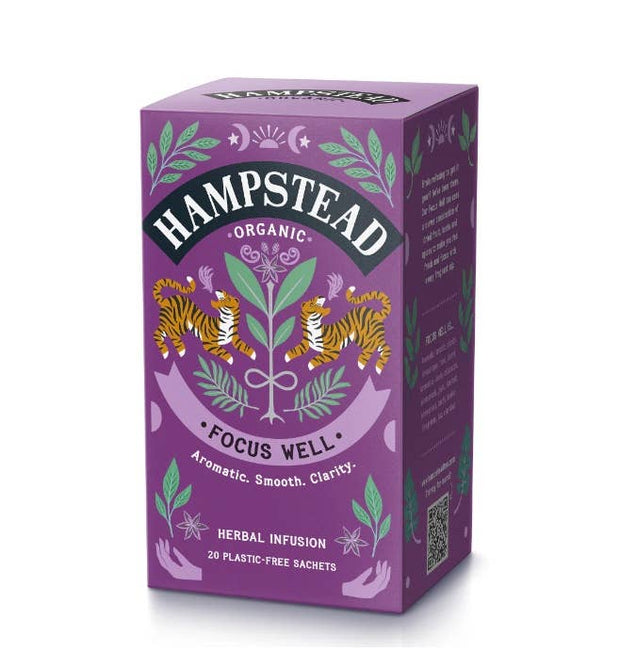 Mark T. Wendell Tea Company - Hampstead Organic Focus Well  (20 Teabags)