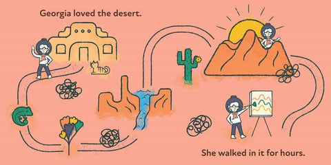 Gibbs Smith - Little Naturalists: Georgia O'Keeffe Loved the Desert