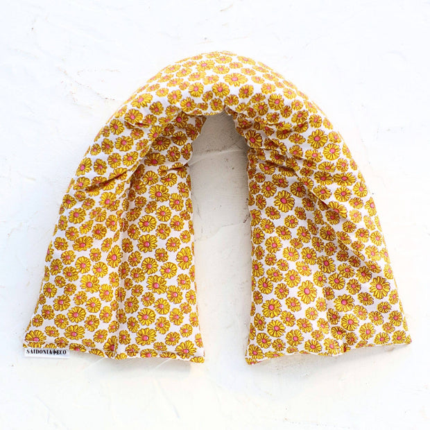 SaidoniaEco - Heating Rice Pack for Neck and Body - Mini Flowers