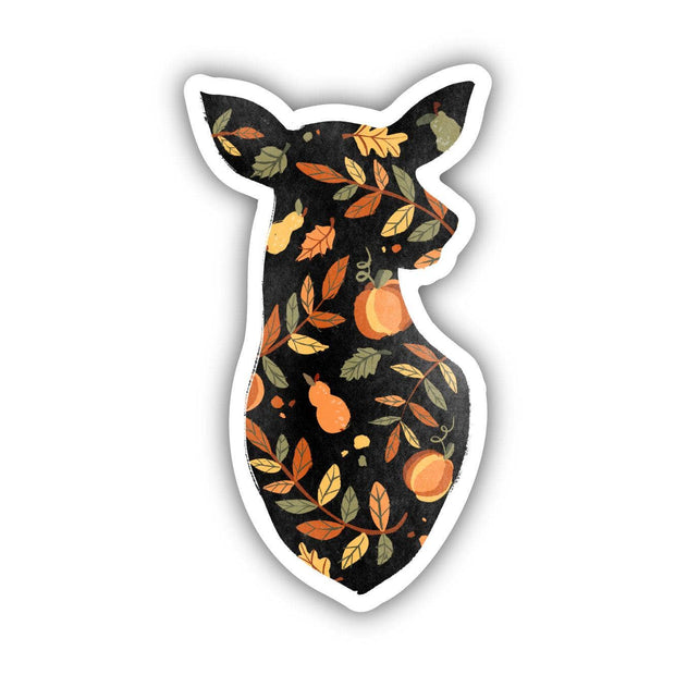 Big Moods - Autumn Leaves Deer Nature Sticker