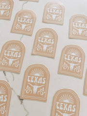 Maddon and Co - Texas Sticker - Sand