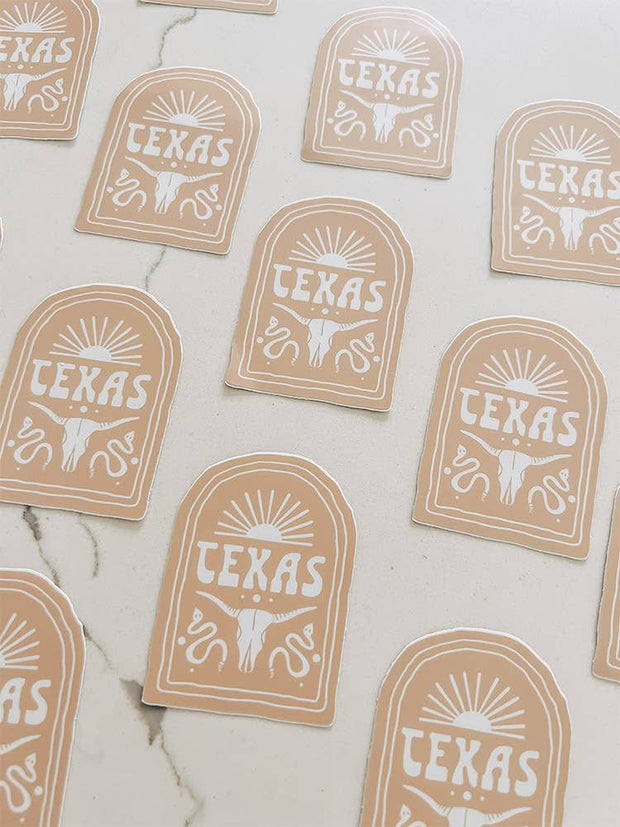 Maddon and Co - Texas Sticker - Sand