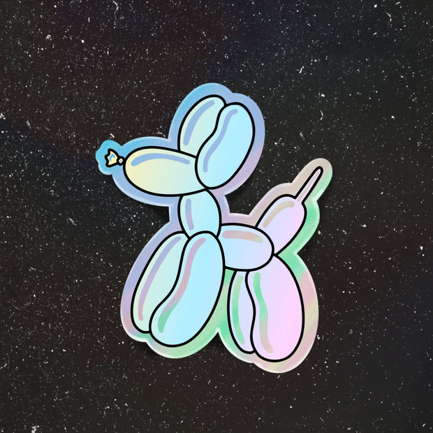 Big Moods - Balloon Dog Holographic Sticker